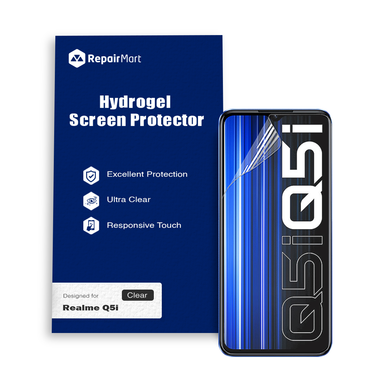 Realme Q5i Compatible Premium Hydrogel Screen Protector With Full Coverage Ultra HD